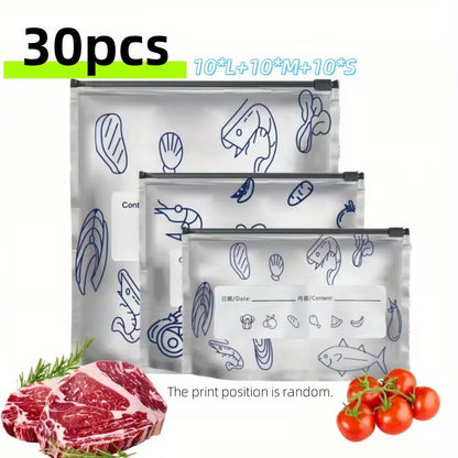 Aluminium-folie Antibacterial Sealing Bag – Set van 30 stuks NU 1+1 GRATIS