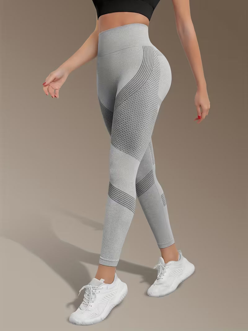 Sportlegging met Hoge Taille & 3D Billenlift 1+1 GRATIS