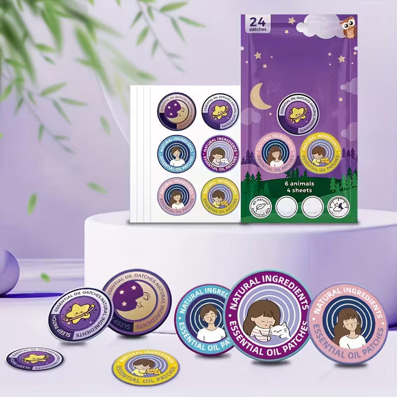 24x Kruidige Geurpleisters – Rustig en ontspannen slapen