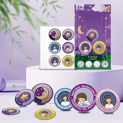 24x Kruidige Geurpleisters – Rustig en ontspannen slapen