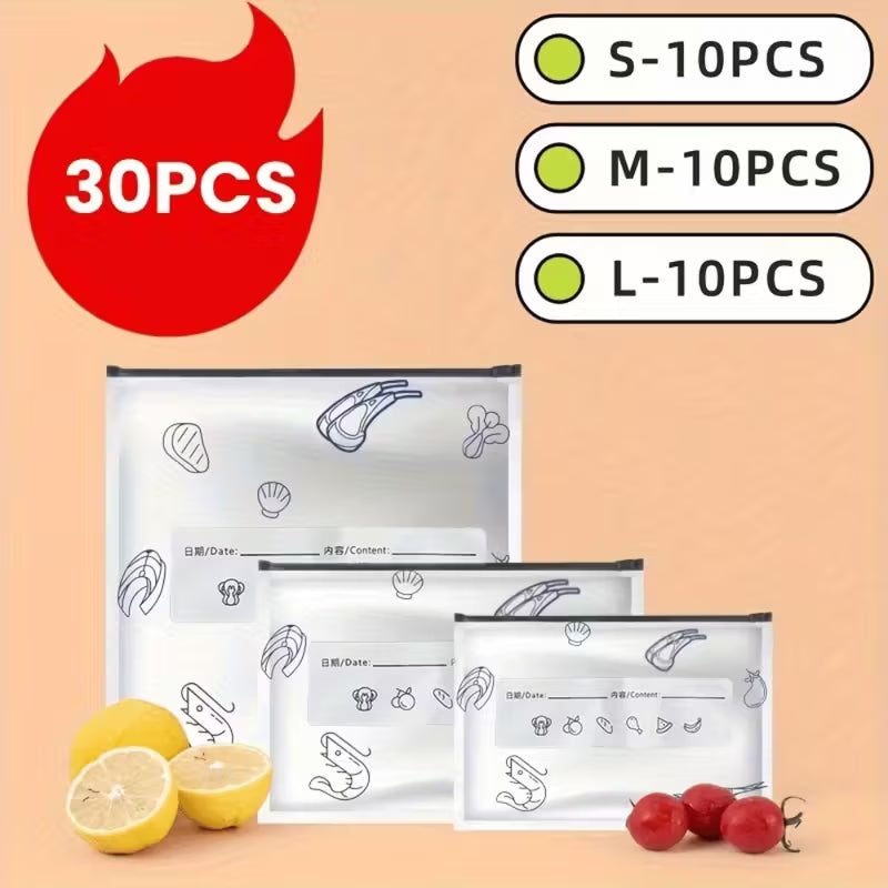 Aluminium-folie Antibacterial Sealing Bag – Set van 30 stuks NU 1+1 GRATIS