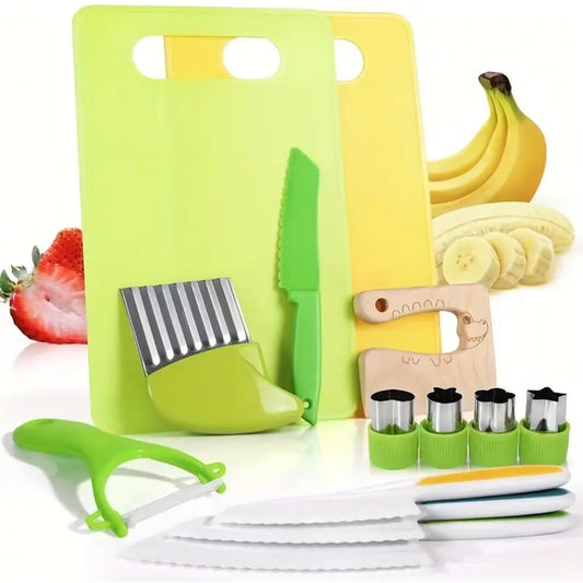 Little Chef Snijset – Veilig & Educatief Keukenplezier