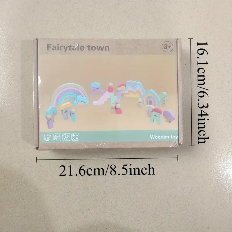 Houten Fantasiebouwset – 46-delig