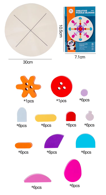 Emily Houten Creatieve Bouwset – 62 delig