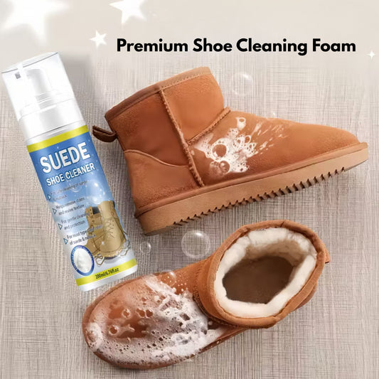 Premium Shoe Cleaning Foam – Snel, Schoon & Zonder Gedoe! 1+1 GRATIS