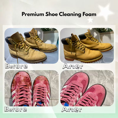Premium Shoe Cleaning Foam – Snel, Schoon & Zonder Gedoe! 1+1 GRATIS
