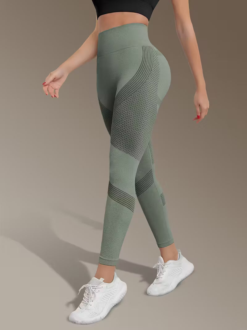 Sportlegging met Hoge Taille & 3D Billenlift 1+1 GRATIS