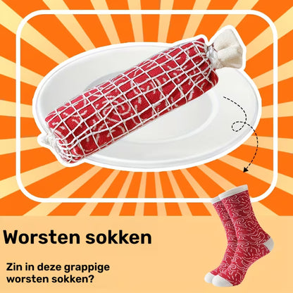 Funny Food Socks-Giftset