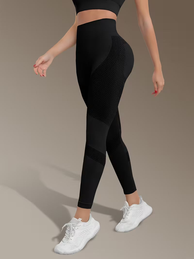 Sportlegging met Hoge Taille & 3D Billenlift 1+1 GRATIS